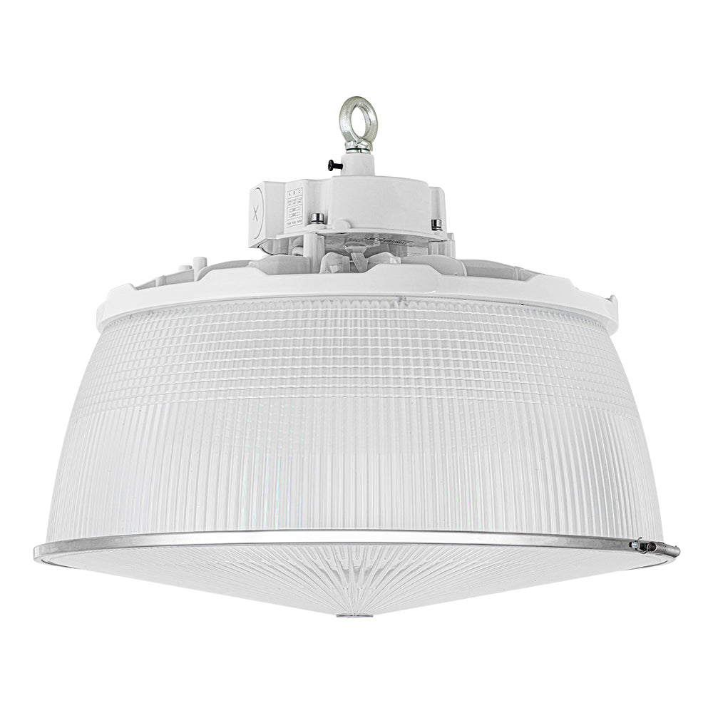 115-200W  WHITE Selectable LED UFO High Bay Light AC120-277V  WSD-UFO115160200W27-3545K-W-H