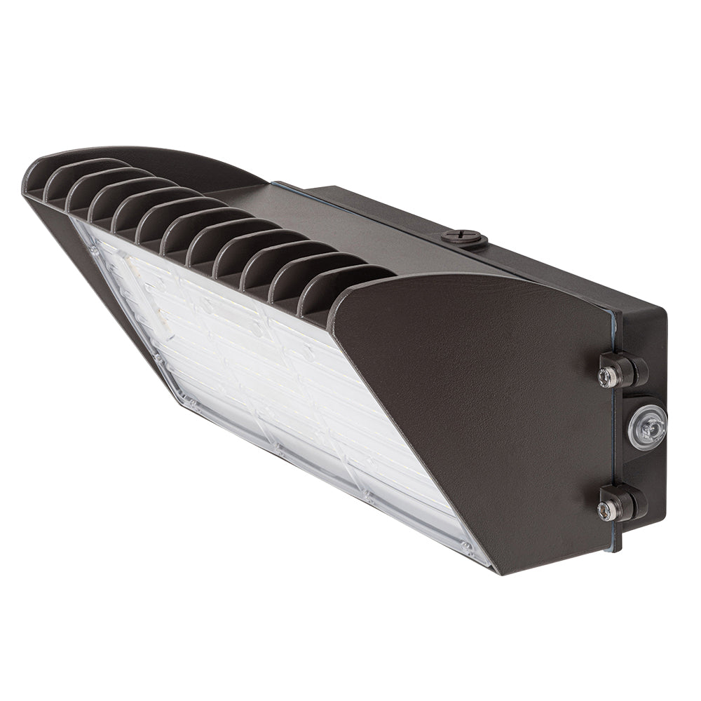 28W-70W Selectable LED Semi Cutoff Wall Pack Light With Photocell AC120-277V   WSD-HWP2842567W27-345K-D-P