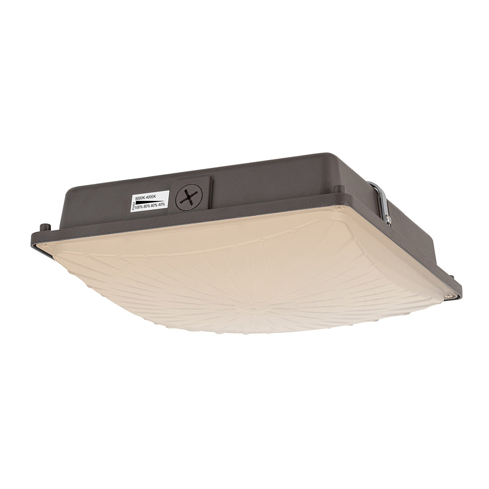 Selectable LED Slim Canopy Light AC120-277V   WSD-CP26395265W27-45K-D
