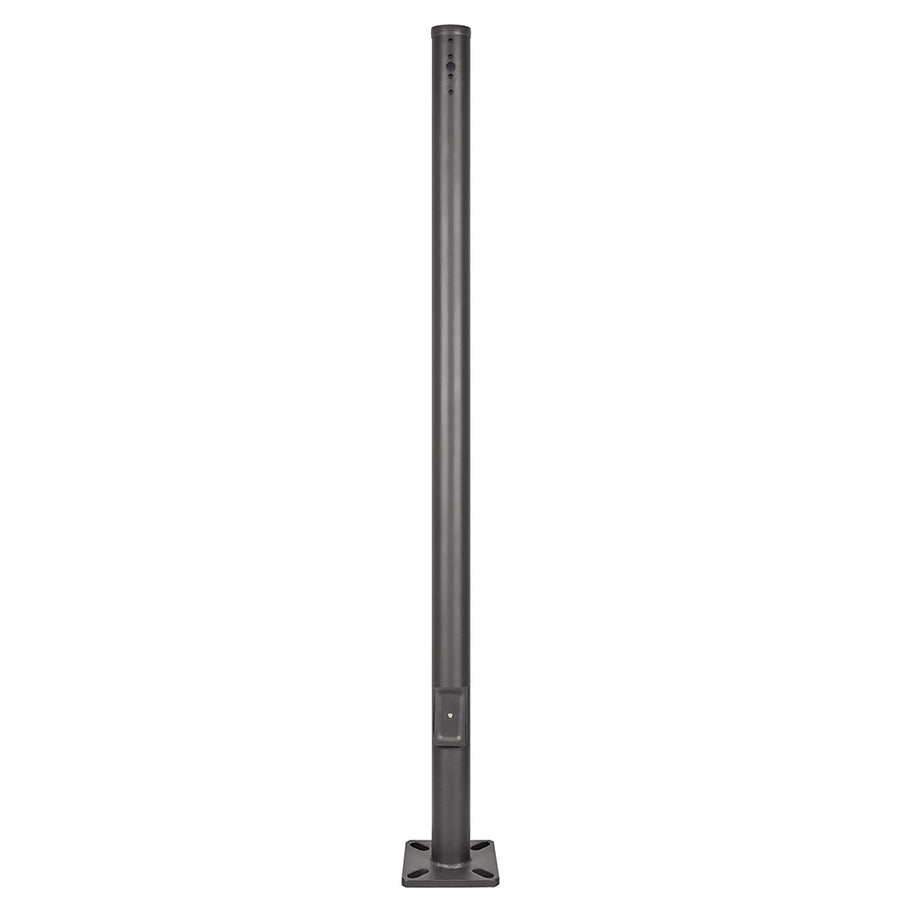 10 Foot Steel 3 Inch Round Light Pole  WSD-R10FT3-11G-D
