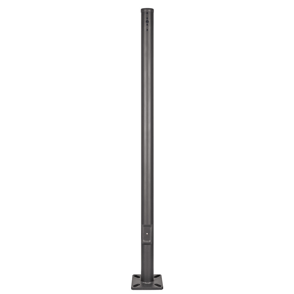 15 Foot Steel 4 Inch Round Light Pole  WSD-R15FT4-11G-D