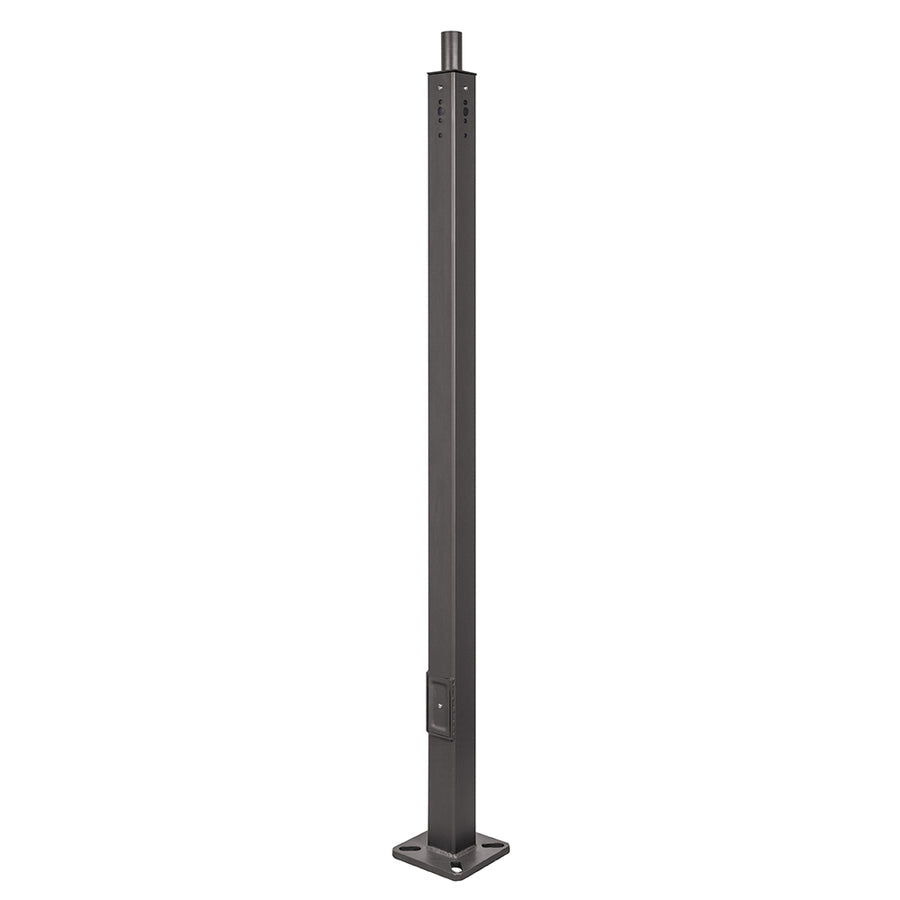 20 Foot Steel 4 Inch Square Light Pole  WSD-20FT4-11G-D-T