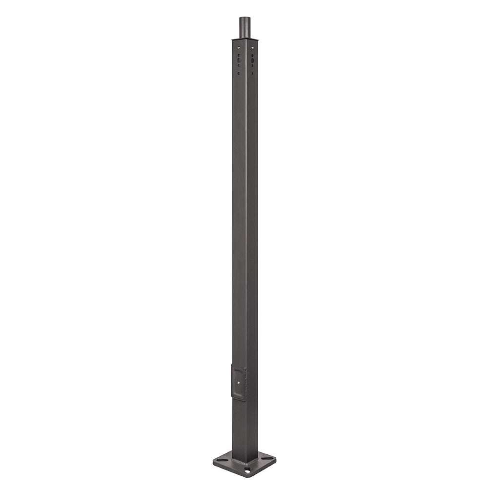 25 Foot Steel 4 Inch Square Light Pole  WSD-25FT4-11G-D-T