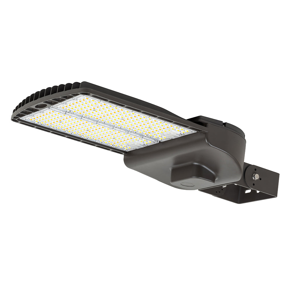 120W-300W Selectable LED Shoebox Light AC120-277V   WSD-SB12182430W27-45K-D-T3