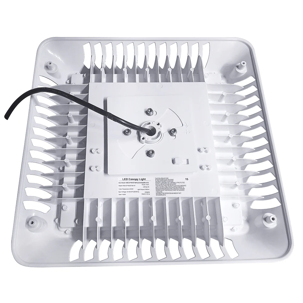 200W LED Gas Station Canopy Light AC120-277V   WSD-CP20W27-50K-W-G2