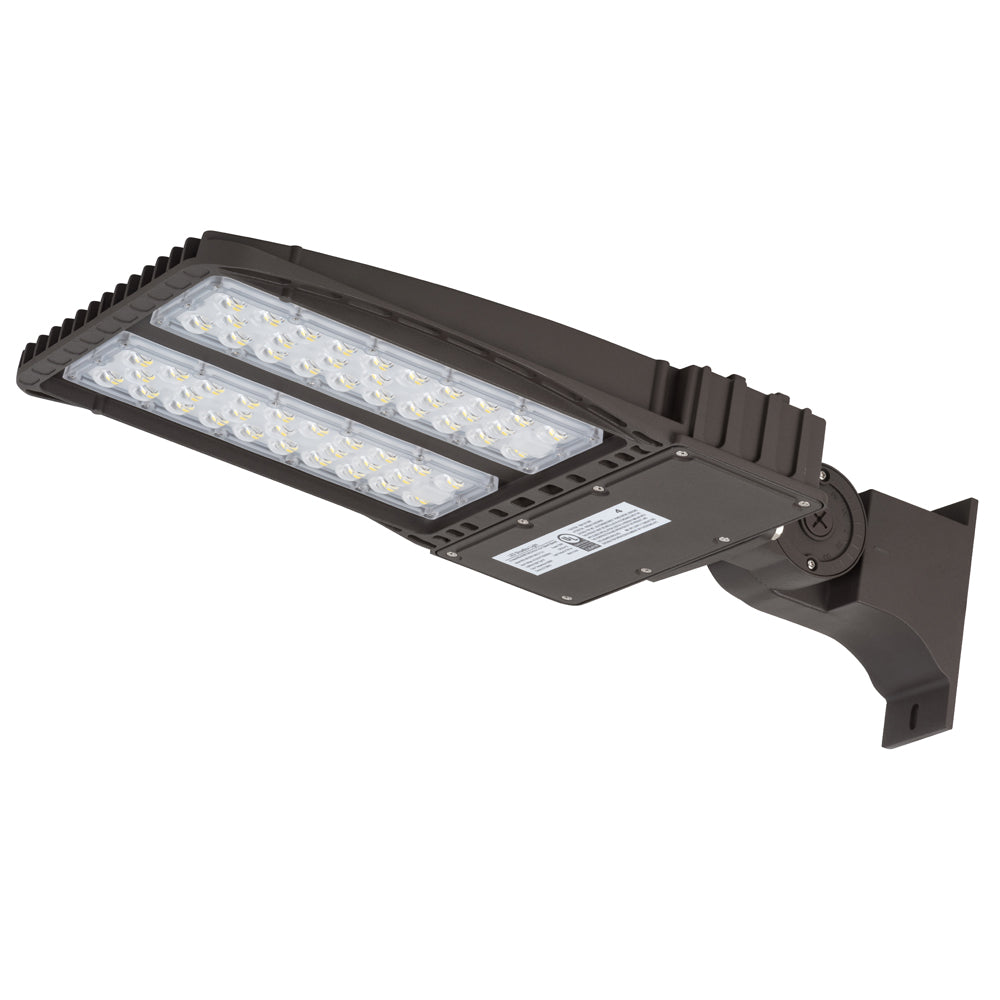 200W LED Shoebox Light With Photocell AC120-277V  WSD-SB20W27-50K-D-T3-P-5PIN