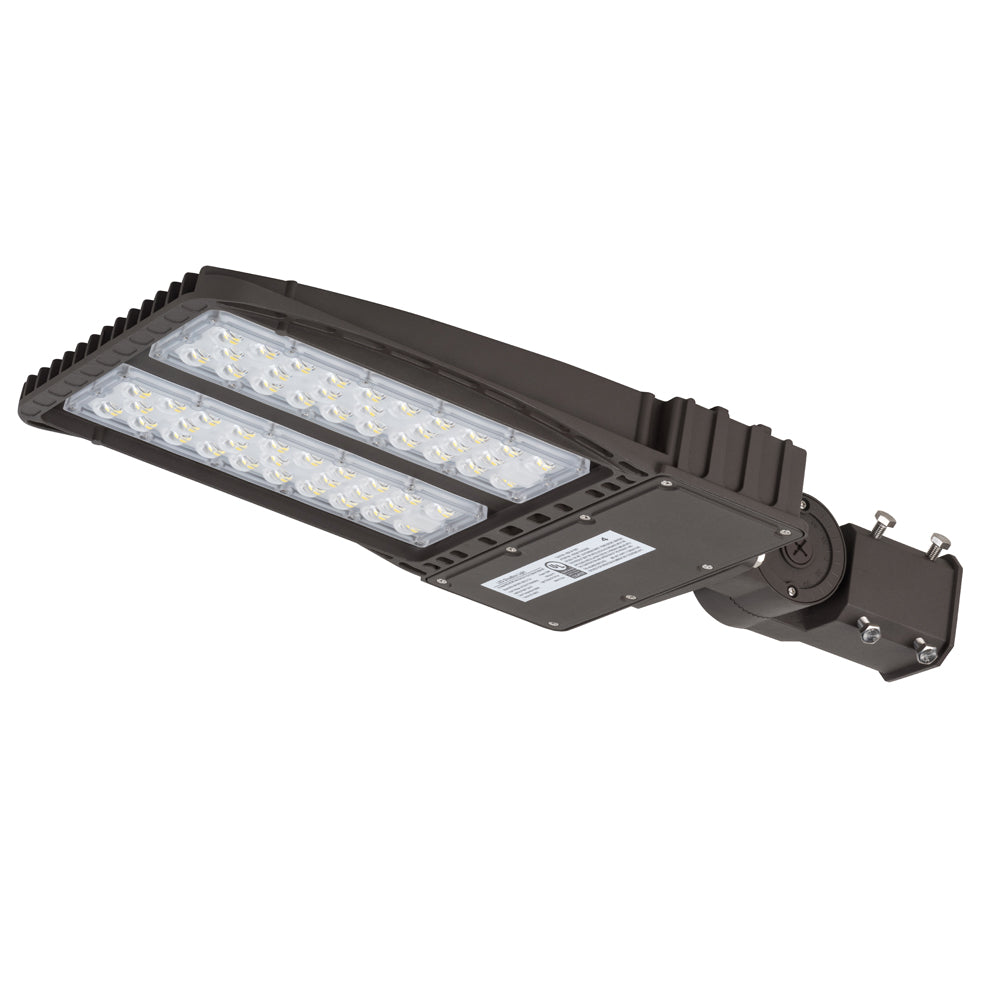 200W LED Shoebox Light With Photocell AC120-277V  WSD-SB20W27-50K-D-T3-P-5PIN