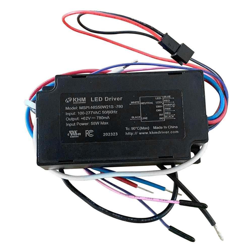 45W LED Power Supply 100~277Vac (Dimmable)    MSPI-NIS50W21S-780