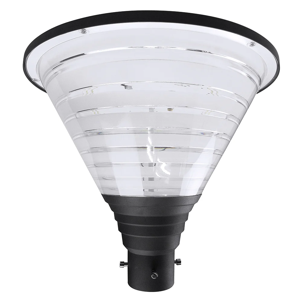 40-100W Selectable Hourglass Post Top Light AC120-277V    WSD-HPT46810W27-345K-B