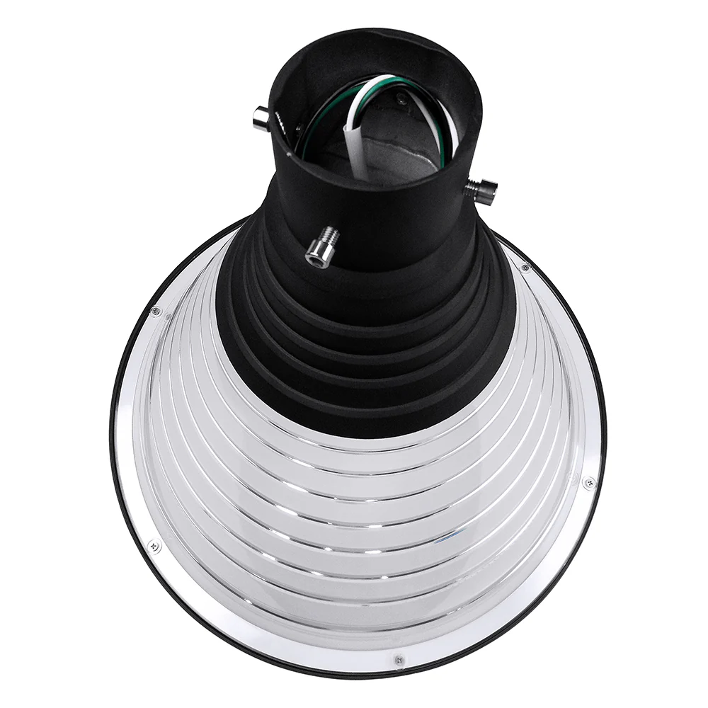 40-100W Selectable Hourglass Post Top Light AC120-277V    WSD-HPT46810W27-345K-B