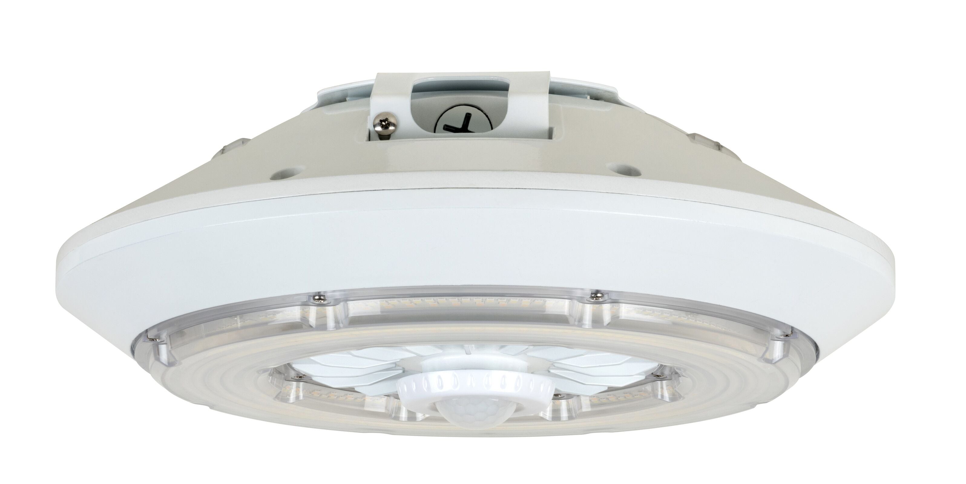 36-90W Selectable Up Light Parking Garage Canopy AC120-277V   WSD-UPGC36547290W27-345K-W