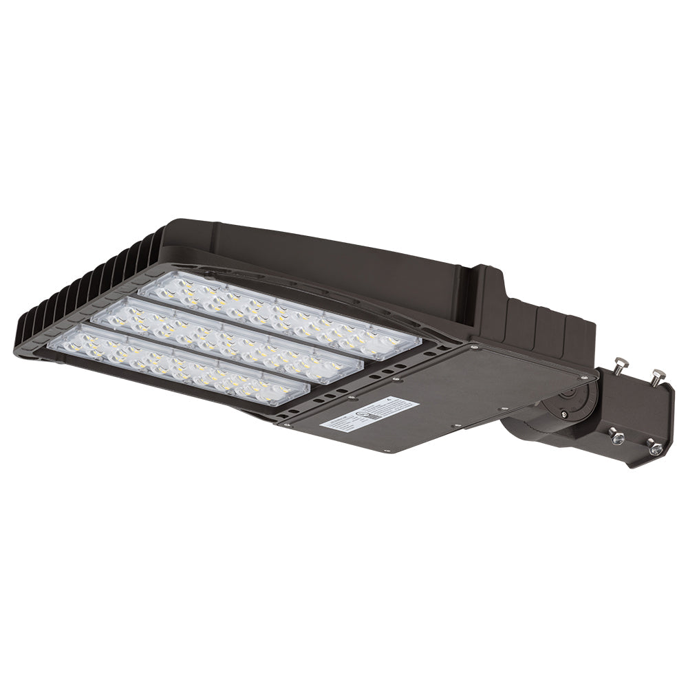 300W LED Shoebox Light With Photocell AC120-277V  WSD-SB30W27-50K-D-T3-P-5PIN