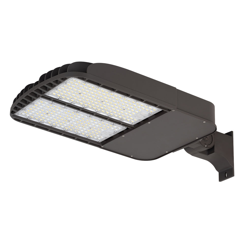 400W LED Shoebox Light 5000K AC120-277V   WSD-SB40W27-50K-D-T3