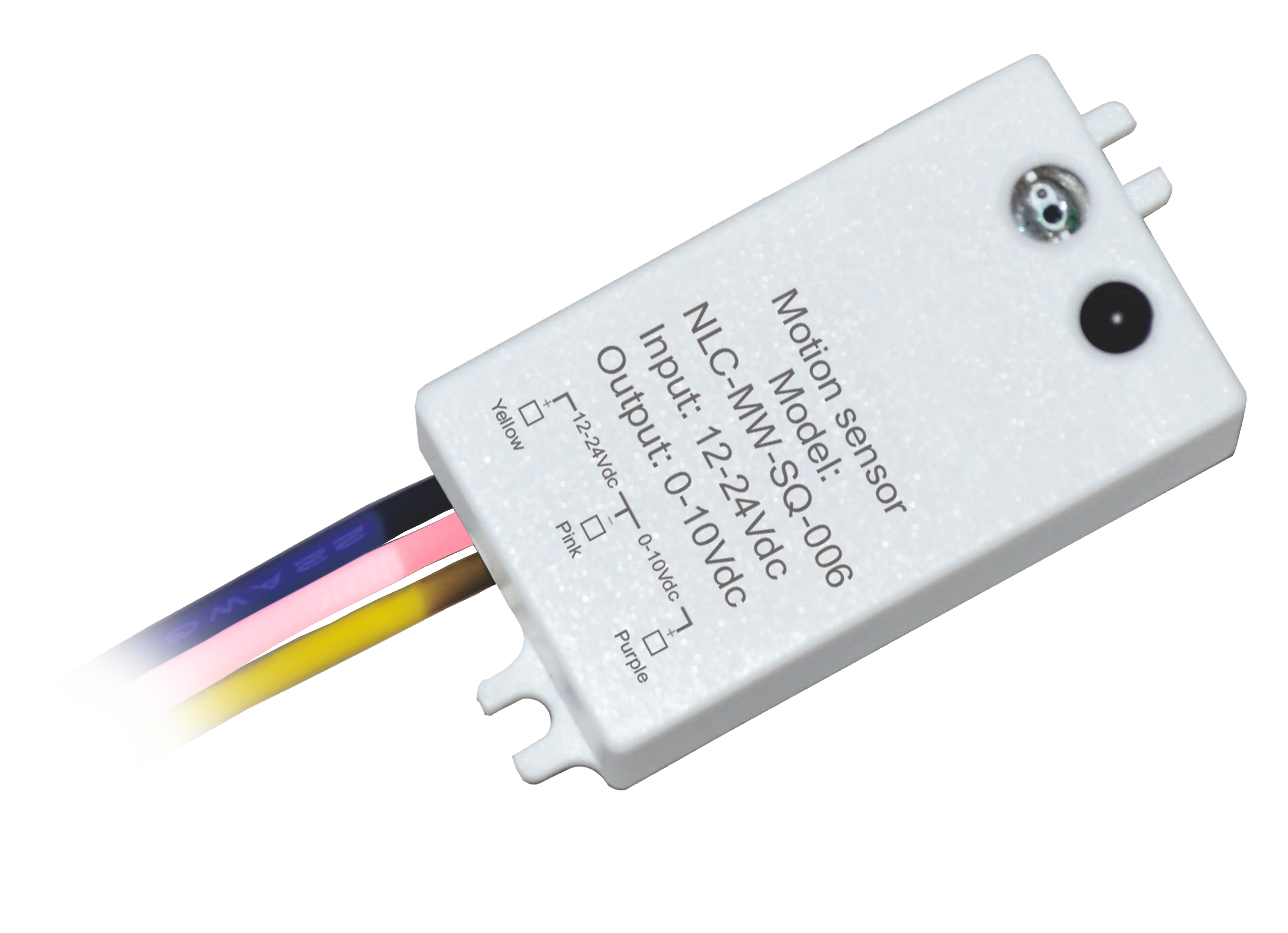 Bi-Level Daylight Harvest Microwave Sensor (DC12V Supply) NLC-MW-SQ-006