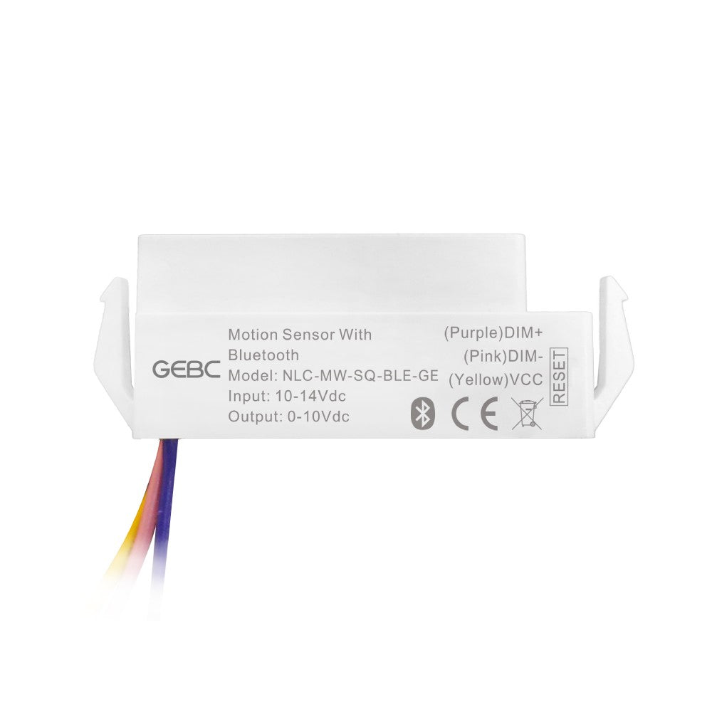 Bluetooth Microwave Fixture Sensor NLC-MW-SQ-BLE-GE