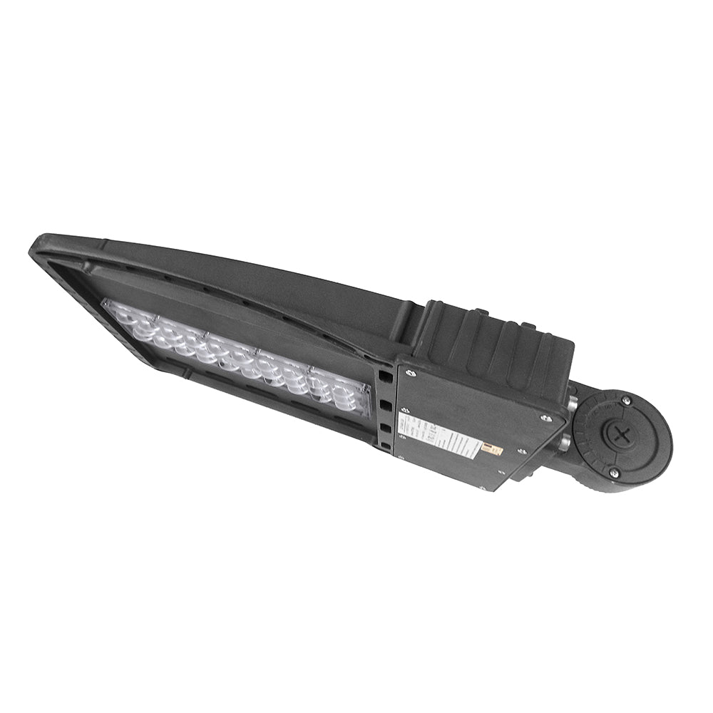 100W LED Shoebox Light With Photocell AC120-277V  WSD-SB10W27-50K-D-T3-P-5PIN