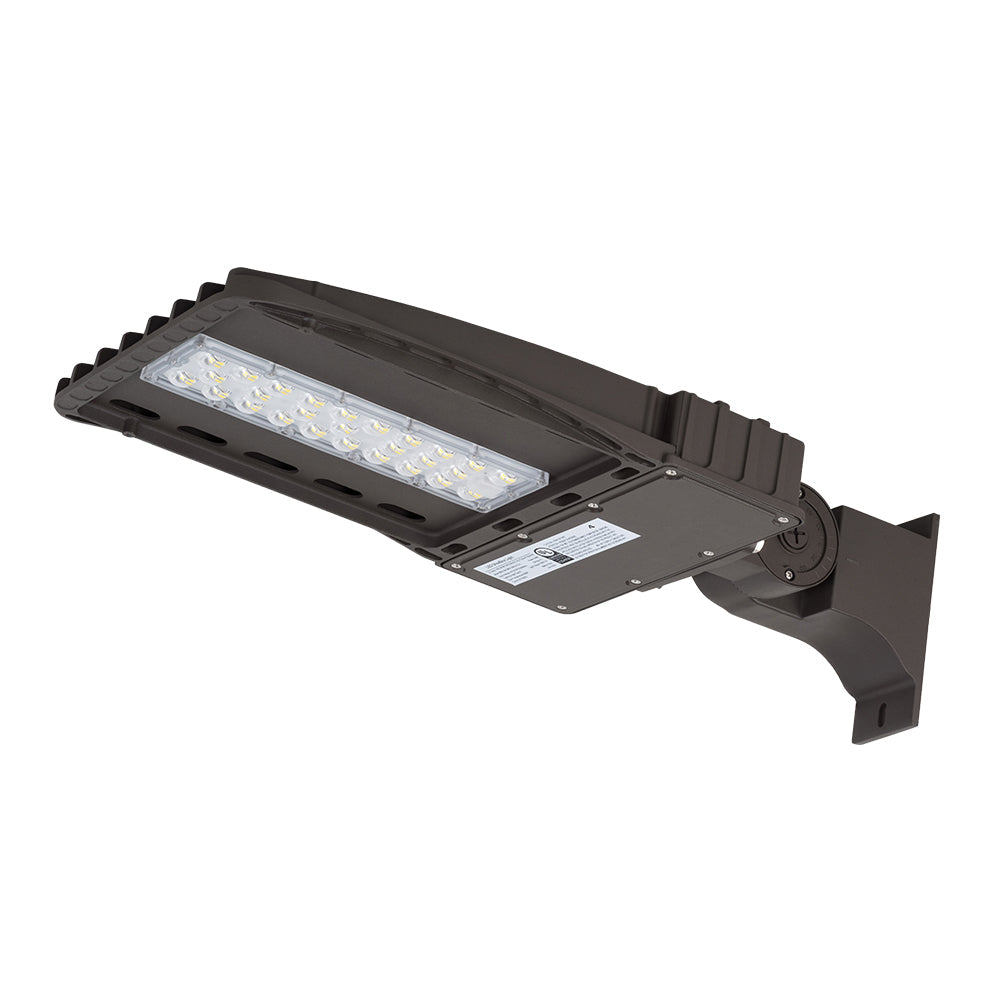 60W LED Shoebox Light With Photocell AC120-277V   WSD-SB06W27-50K-D-T3-P-5PIN