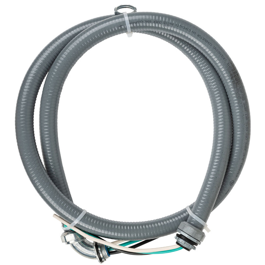 3/4 in. x 6 ft Non-Metallic Flexible Liquidtight A/C Electrical Whip  6FPULG1-3/4