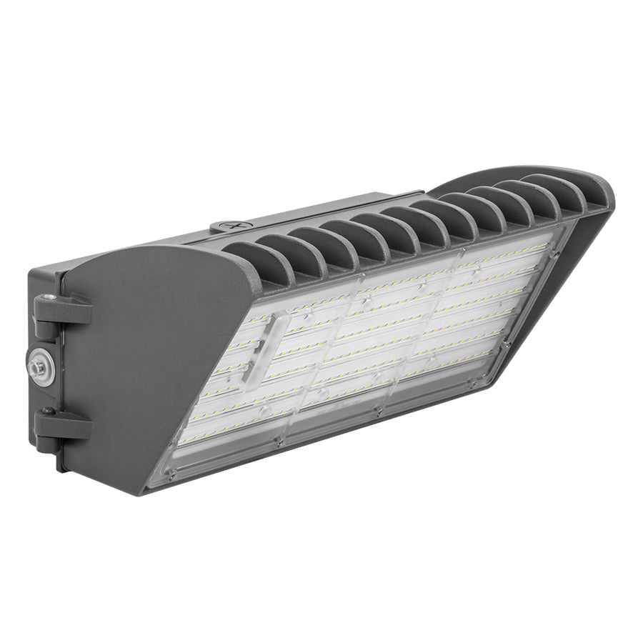Tunable LED Semi Cutoff Wall Pack Light With Photocell AC120-277V   WSD-HWP34567W27-345K-D-P-G2
