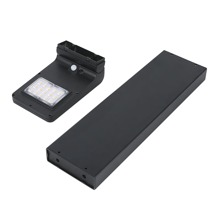 5W Solar LED Square Bollard Light  WSD-SPSBL5W5-50K-B