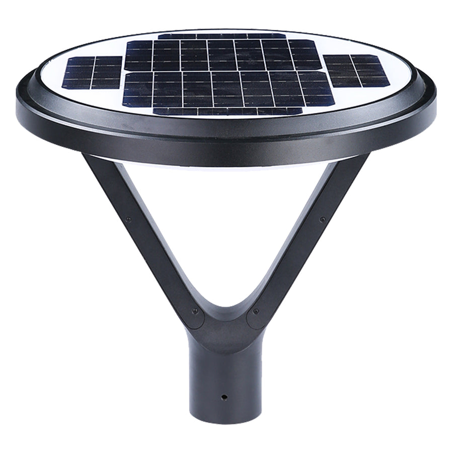 12W Solar LED Post Top Light  WSD-SPMPT12W5-50K-B 