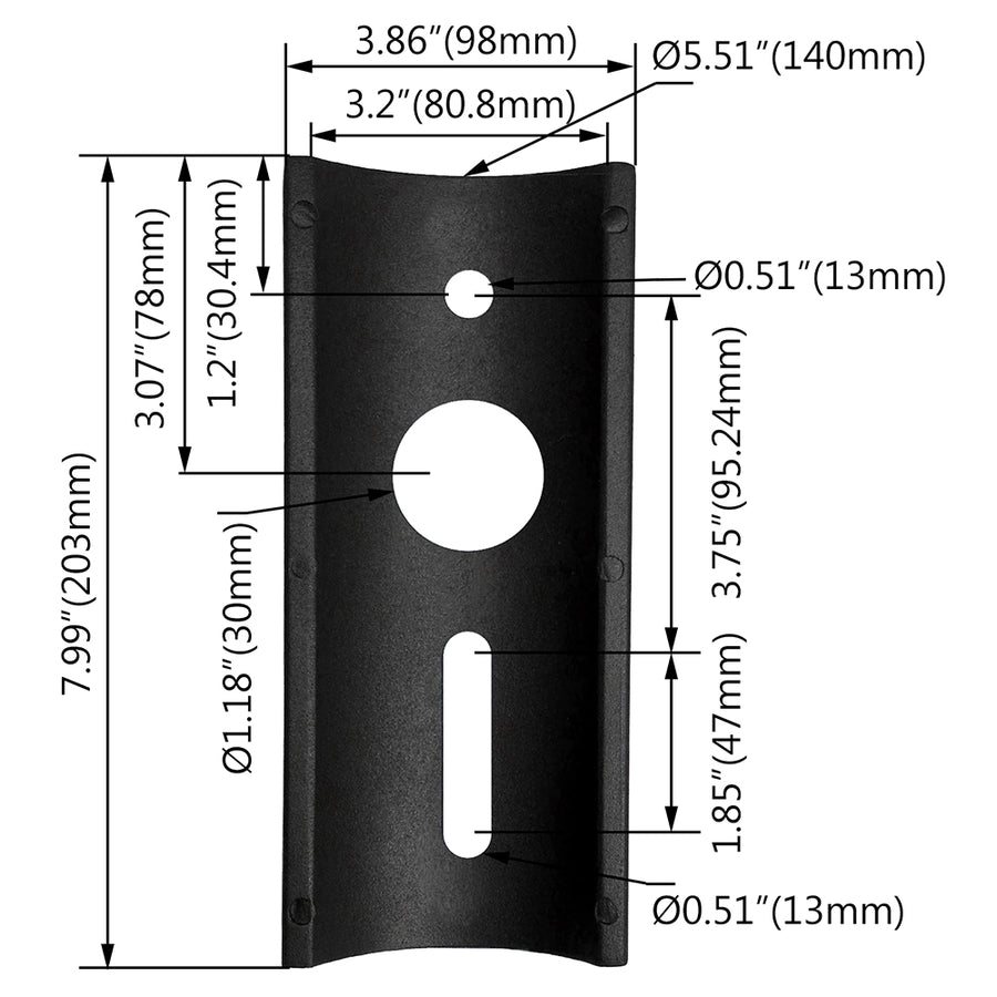 Round Bar Adapter  WSD-SADP-BAR