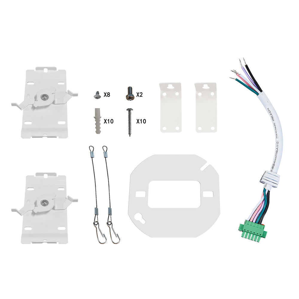 Wall and Surface Mounting Kit For Architecture Selectable LED Linear Light    WSD-OL-SMK-WMK-W