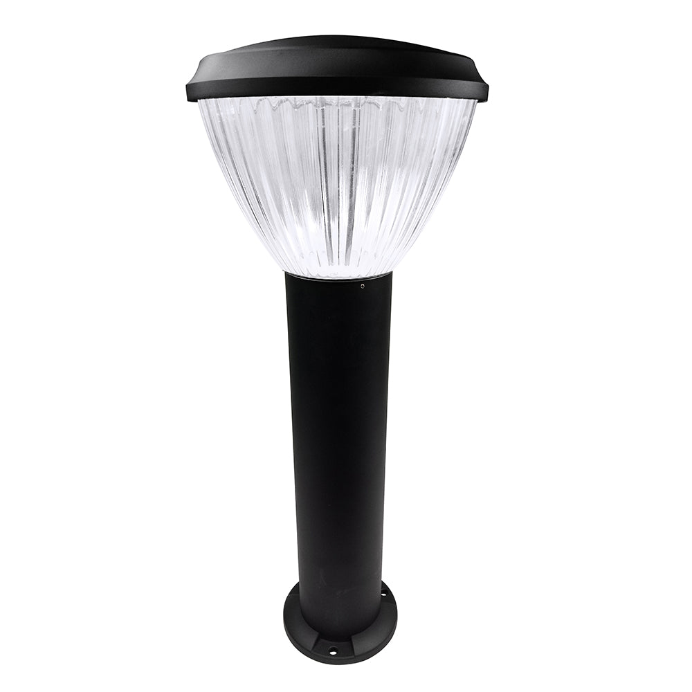 25W LED Bollard Light AC120-277V  WSD-BL25W27-50K-B