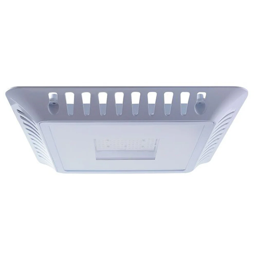 120W LED Gas Station Canopy Light AC120-277V  WSD-CP12W27-50K-W-G3