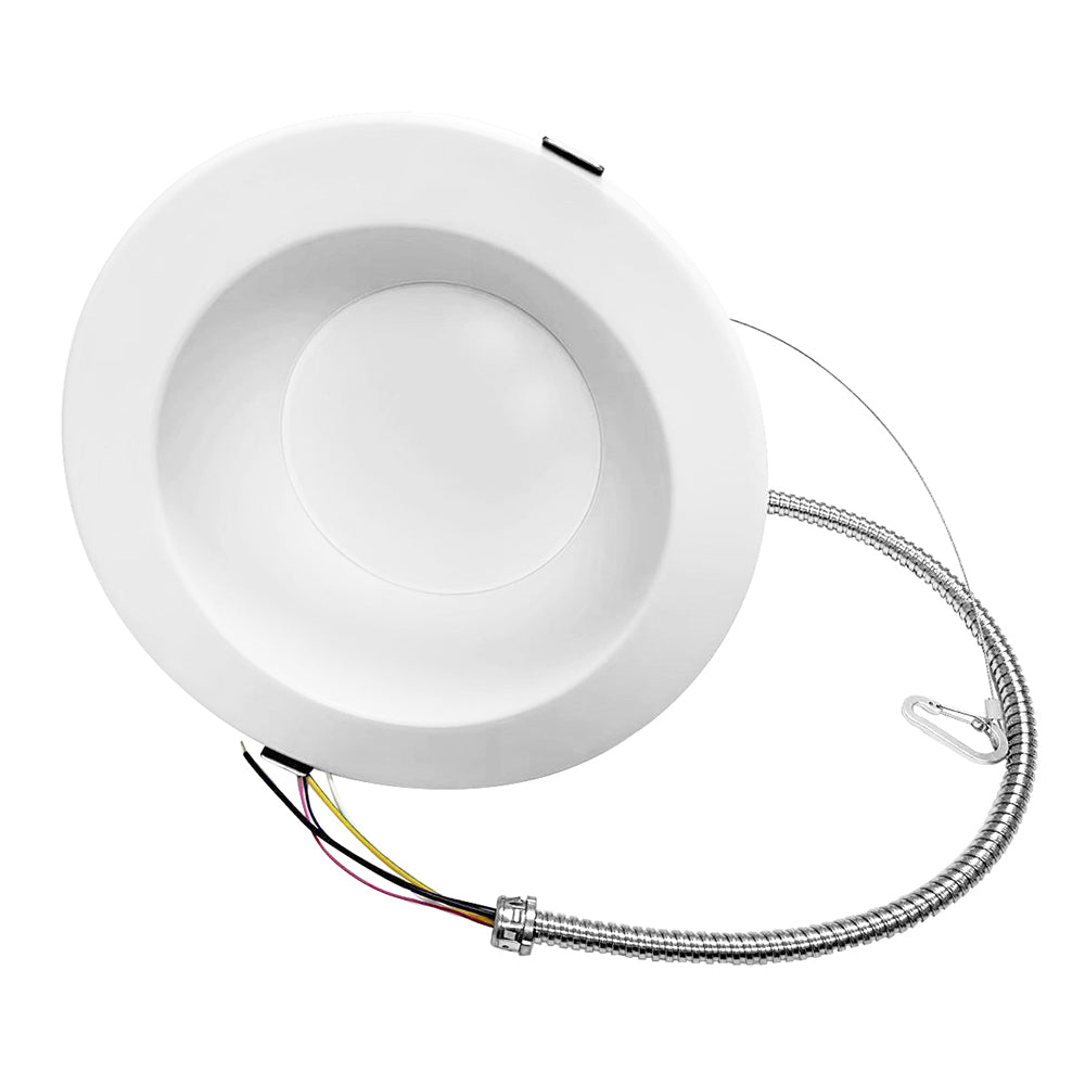 8 Inch Selectable LED Commercial Downlight   WSD-8CDL101522W27-33540K-JA8-W