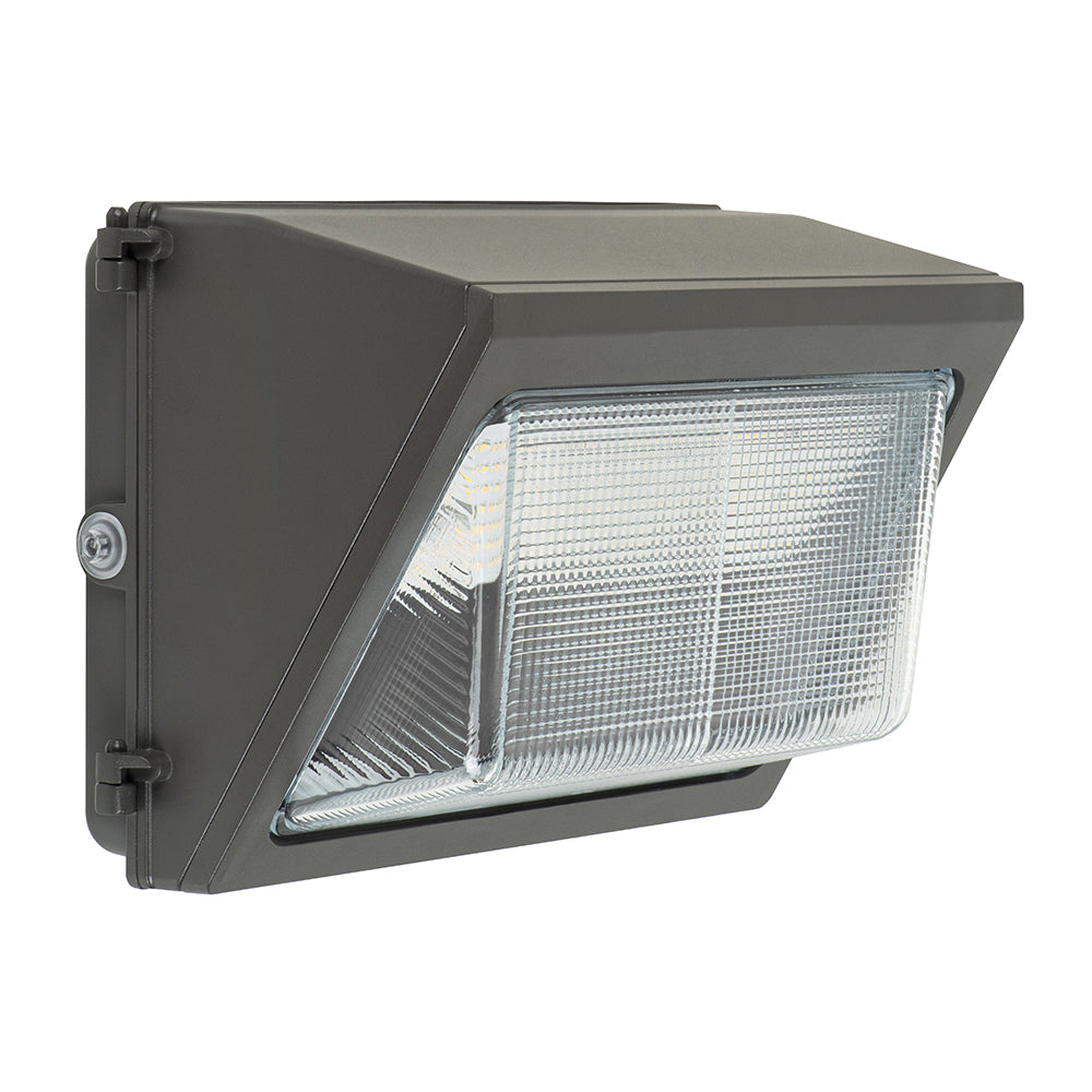 28W -70W Selectable LED Glass Wall Pack Light with Photocell AC120-277V   WSD-GWP2842567W27-345K-D-P-G2