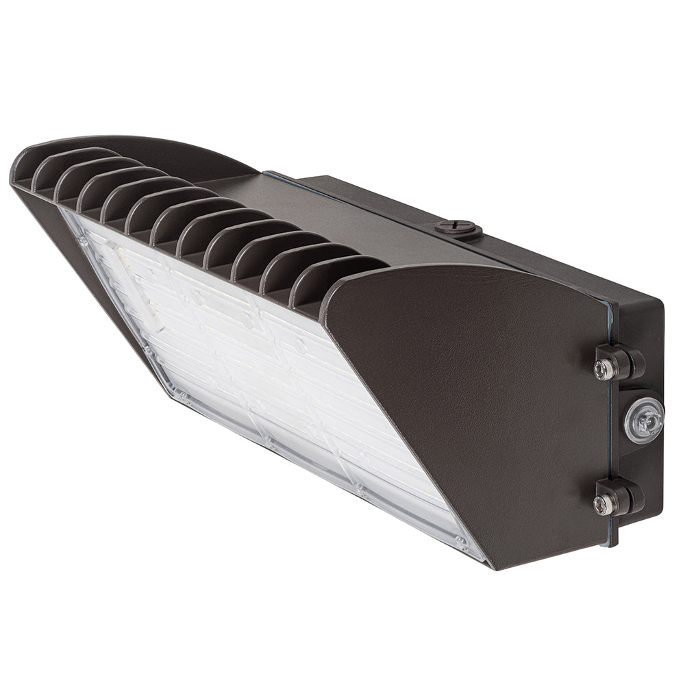 70W LED Semi Cutoff Wall Pack Light With Photocell AC120-277V   WSD-HWP07W27-50K-D-P-G2