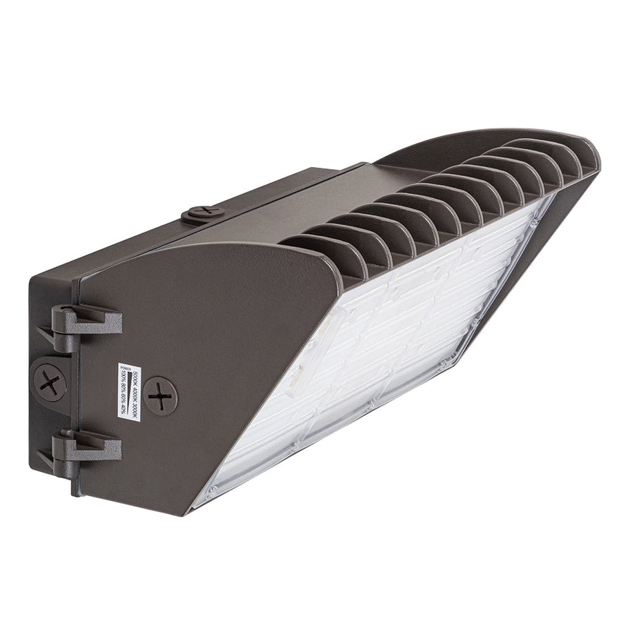 Tunable LED Semi Cutoff Wall Pack Light With Photocell AC120-277V   WSD-HWP34567W27-345K-D-P-G2