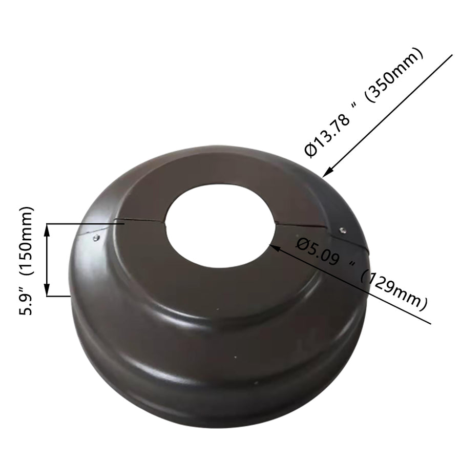 5 inch Round Base Cover   WSD-IBR5-D