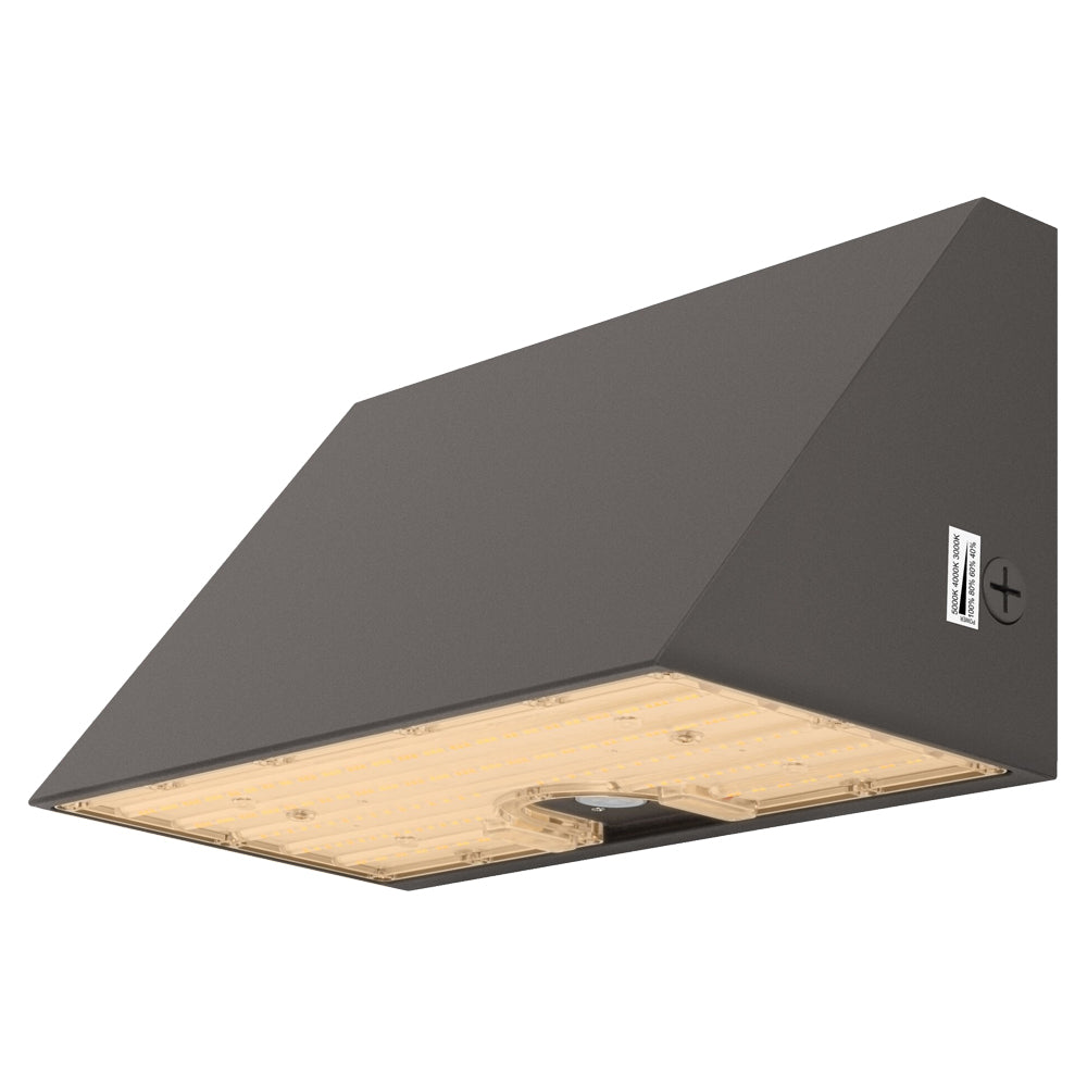 66W-165W Selectable LED Architectural Wall Pack Light AC120-277V WSD-AFW6699132165W27-345K-D-T4-P