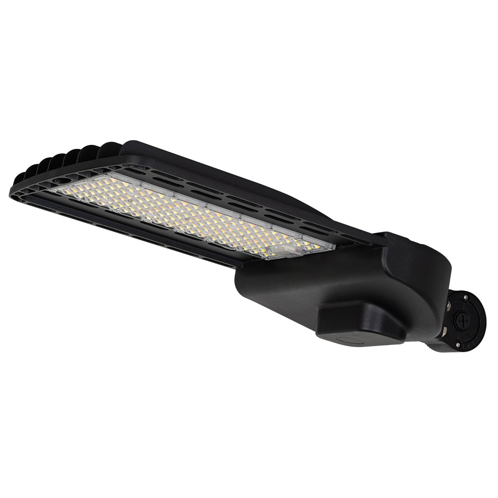 60W-150W BLACK Selectable LED Shoebox Light AC120-277V WSD-SB691215W27-45K-B-T3