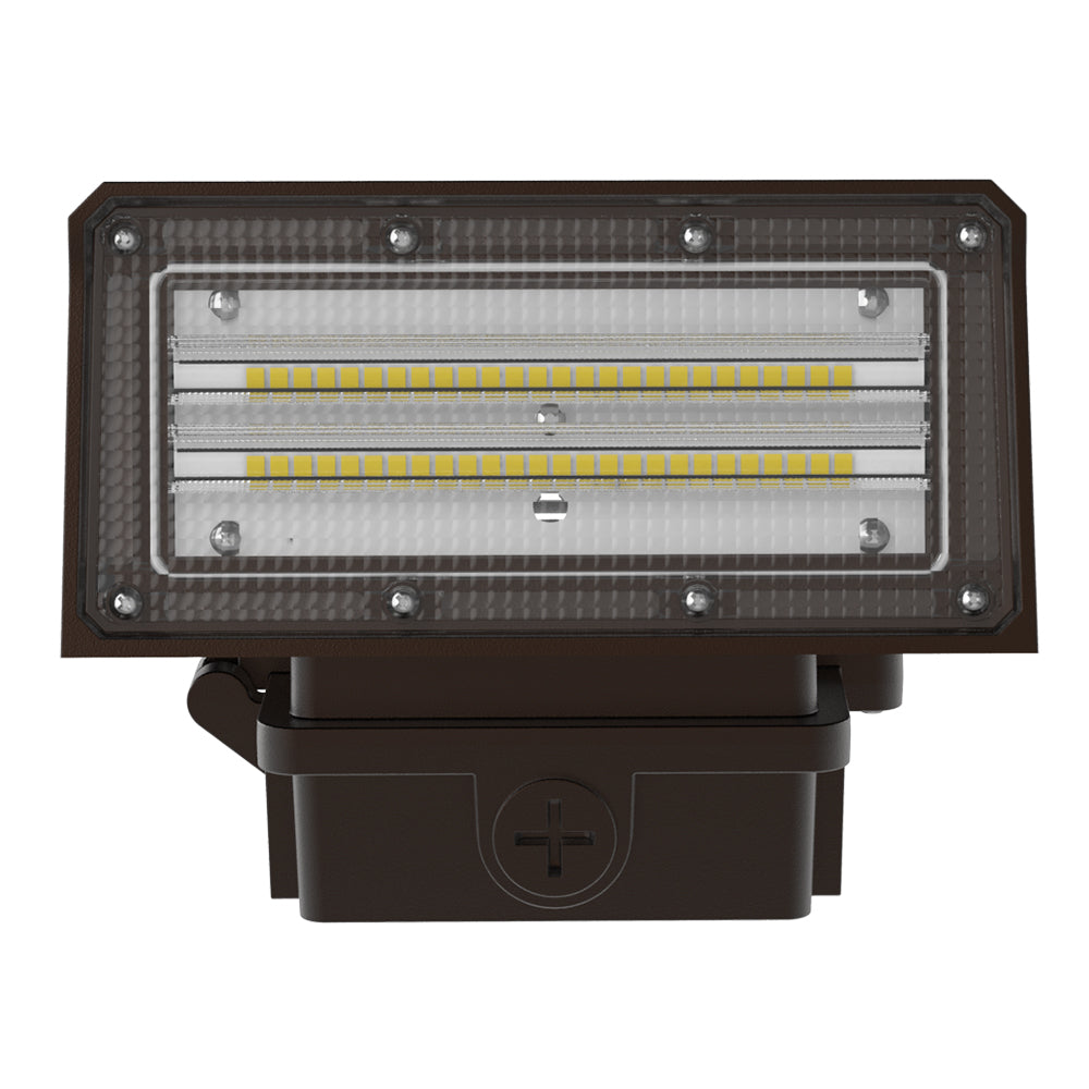 45W LED Adjustable Wall Pack AC120-277V   WSD-SWP45W27-50K-D-G2