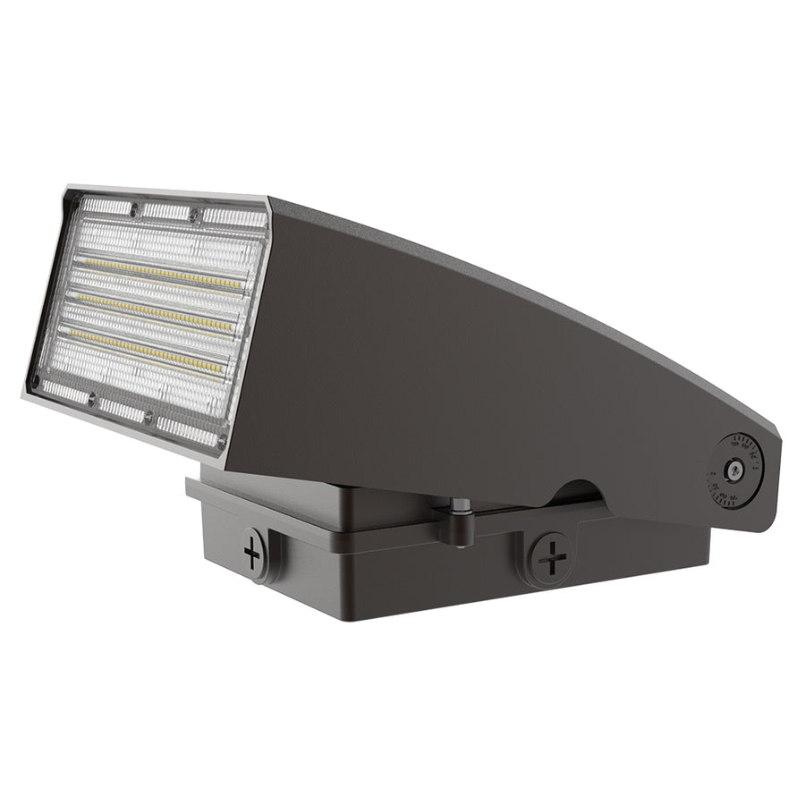 70W LED Adjustable Wall Pack AC120-277V   WSD-SWP07W27-50K-D-G2