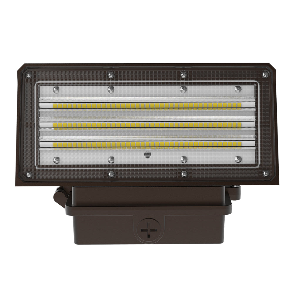 70W LED Adjustable Wall Pack AC120-277V   WSD-SWP07W27-50K-D-G2