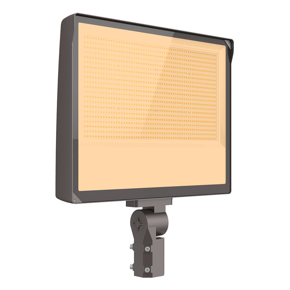 240W-450W Selectable LED Flood Light With Photocell AC120-277V    WSD-FL243545W27-345K-D-S-P