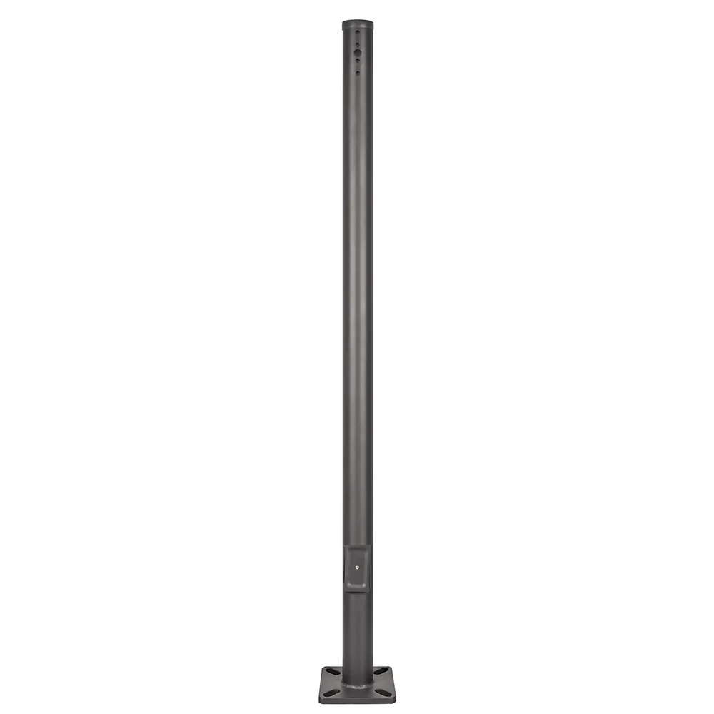 30 Foot Steel 5 Inch Round Light Pole  WSD-R30FT5-7G-D