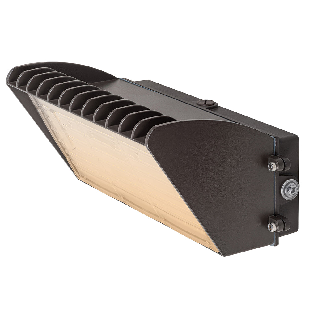 Tunable LED Semi Cutoff Wall Pack Light With Photocell AC120-277V   WSD-HWP34567W27-345K-D-P-G2