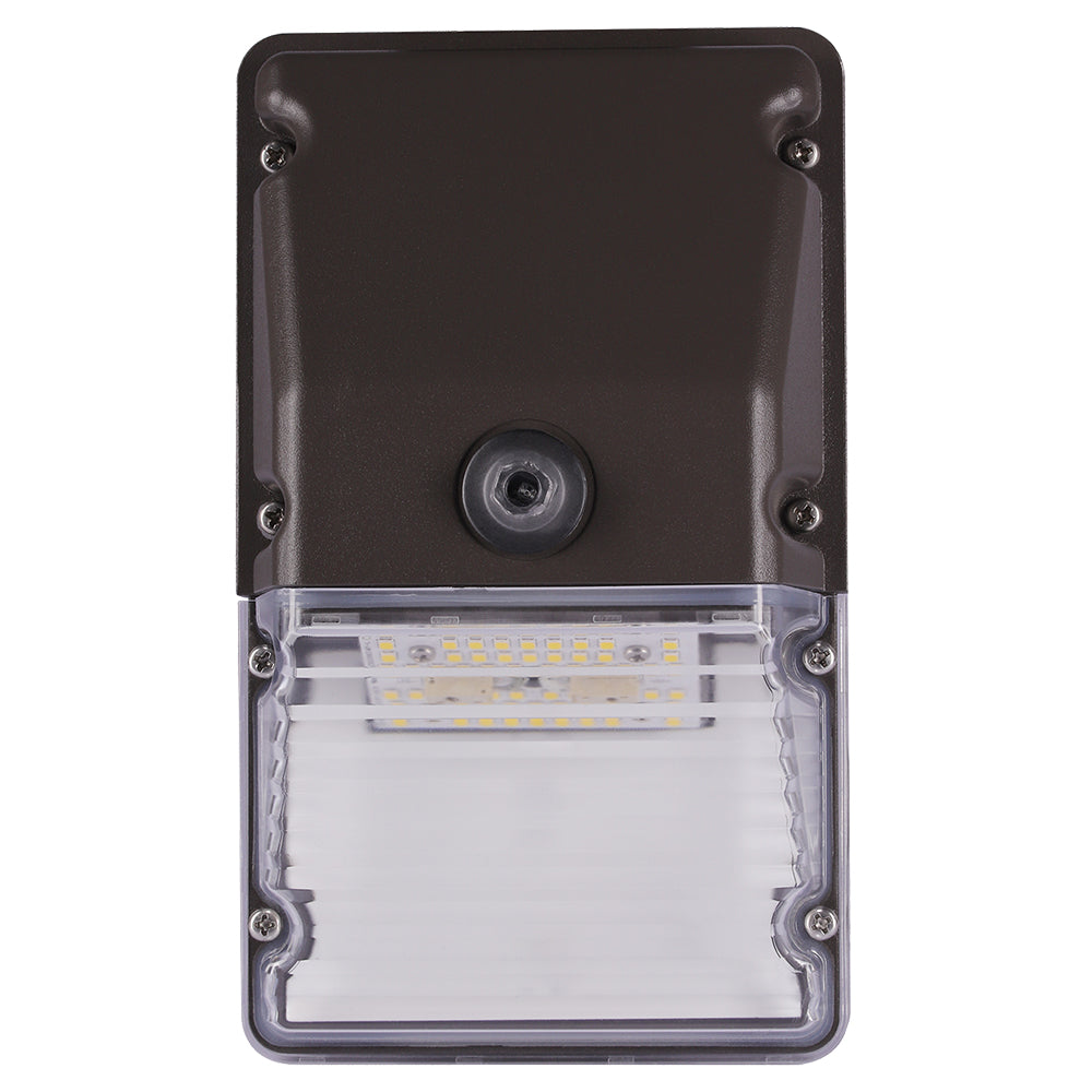 10W LED Wall Pack Light With Photocell AC120-277V  WSD-WP01W27-50K-D-P