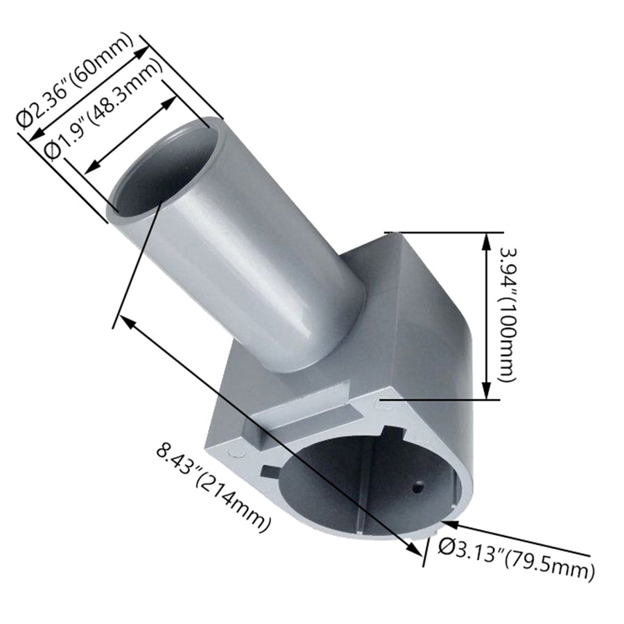 Round Post Top Adaptor   WSD-ADP30-S