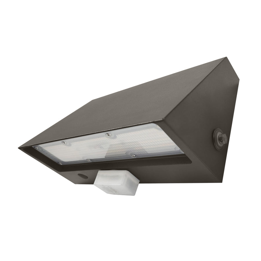 12W-30W Selectable LED Architectural Wall Pack Light with Photocell AC120-277V  WSD-AFW12182430W27-345K-D-P-G2