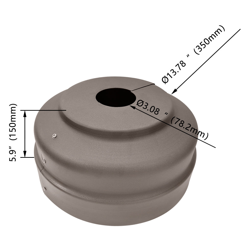 3 inch Round Base Cover   WSD-IBR3-D