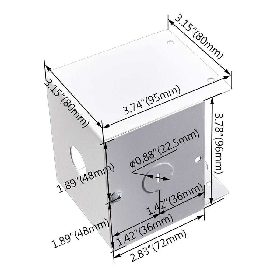 Pendant Mounting box For Selectable Compact LED Linear High Bay  WSD-LHB-PMK-LID