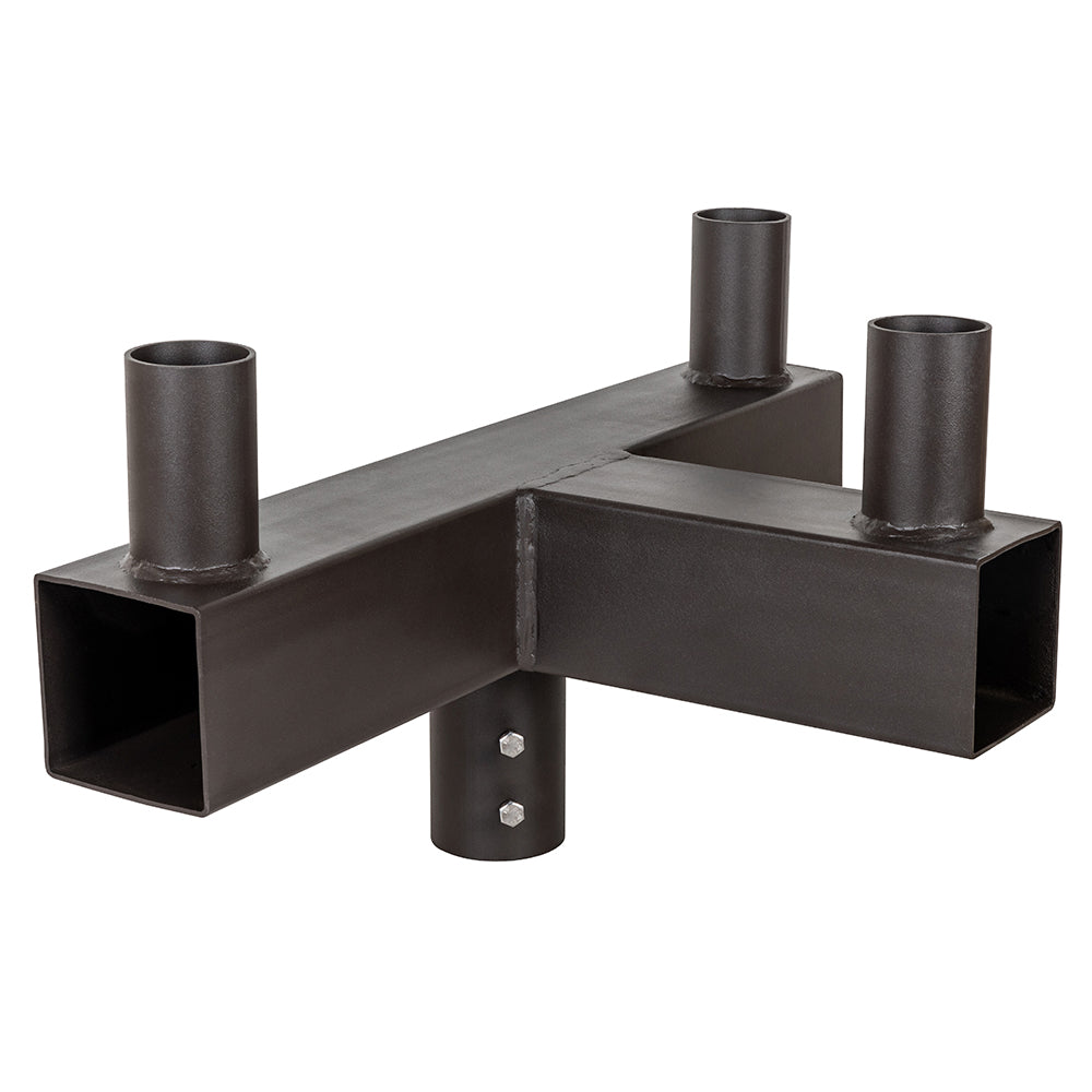 Square Triple 90° Horizontal Tenon Adapter   WSD-QT90-3T-D