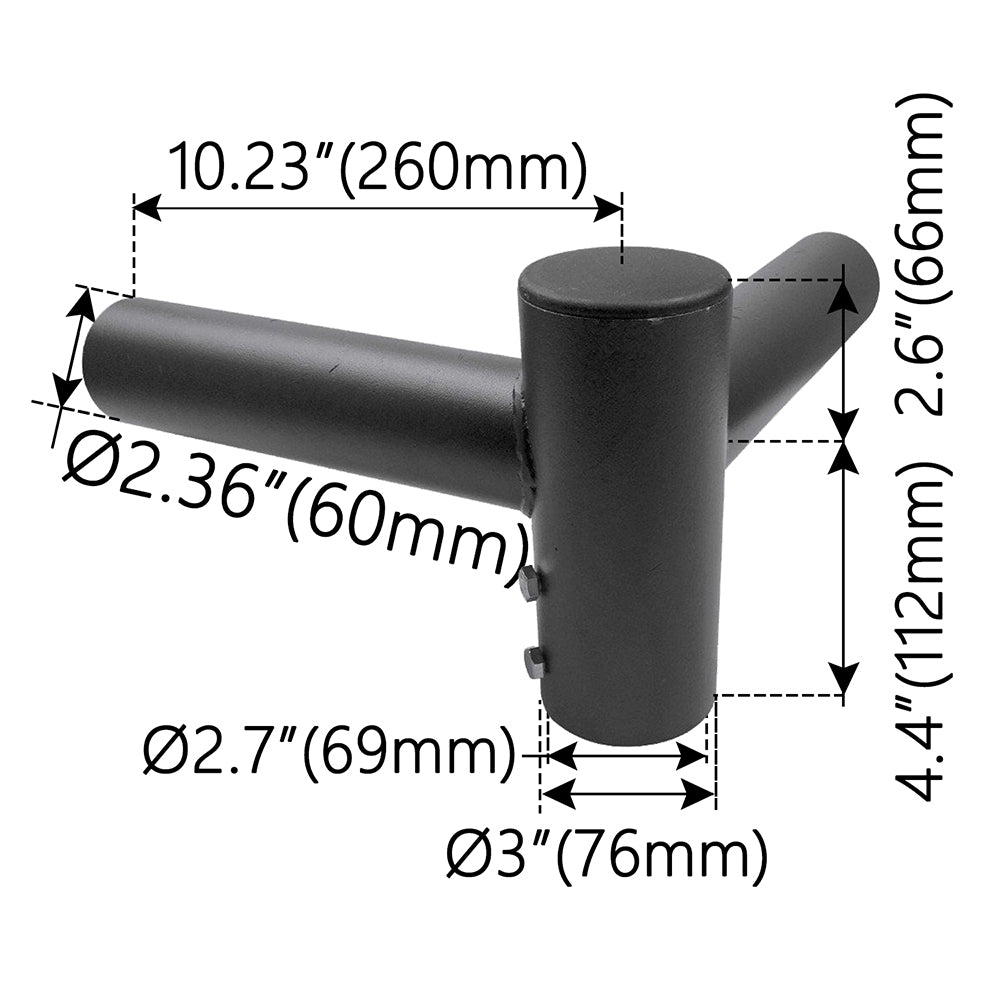 Twin Spoke Bracket 90° Arms   WSD-SB2.5TW90-D