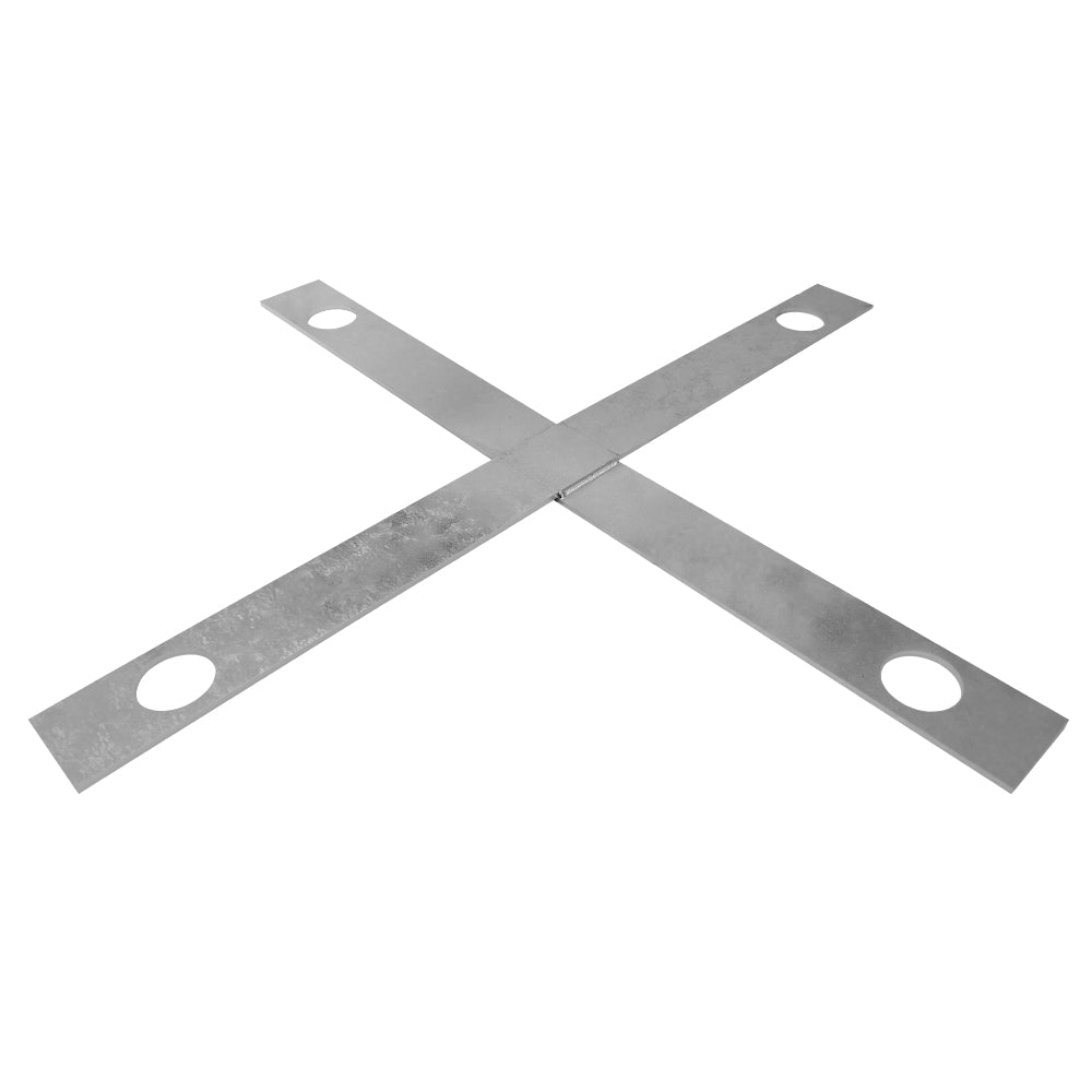 Cross Screw Positioning Plate For 39 FT Steel Square Light Poles  WSD-SPP315-BM24